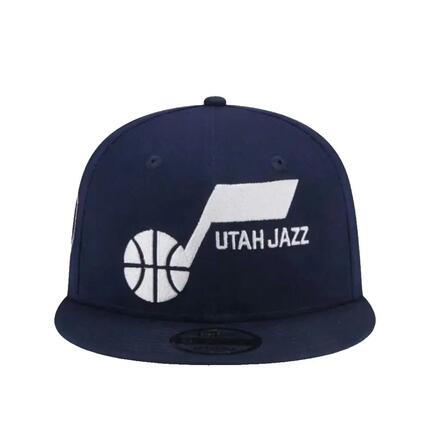 Casquette New Era 9Fifty Utah Jazz Patch Bleue