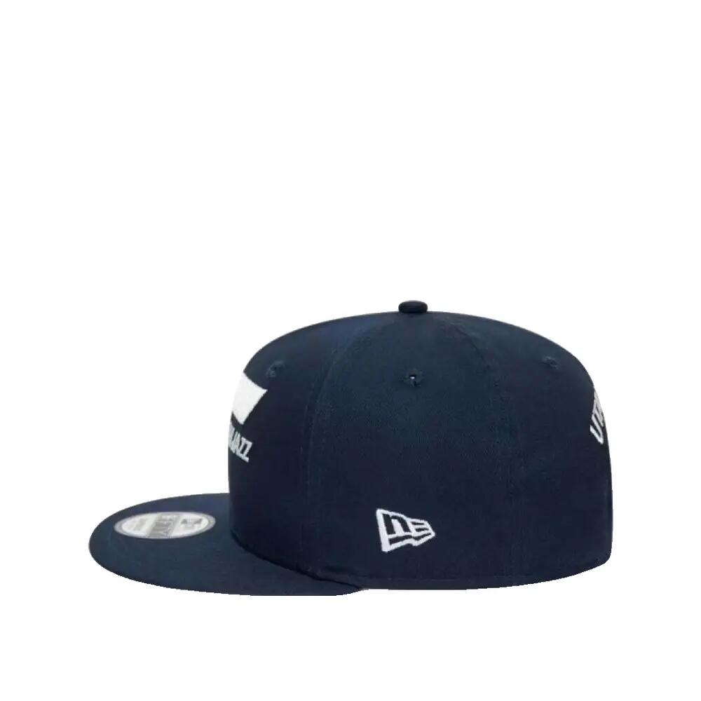 Casquette New Era 9Fifty Utah Jazz Patch Bleue 5/5