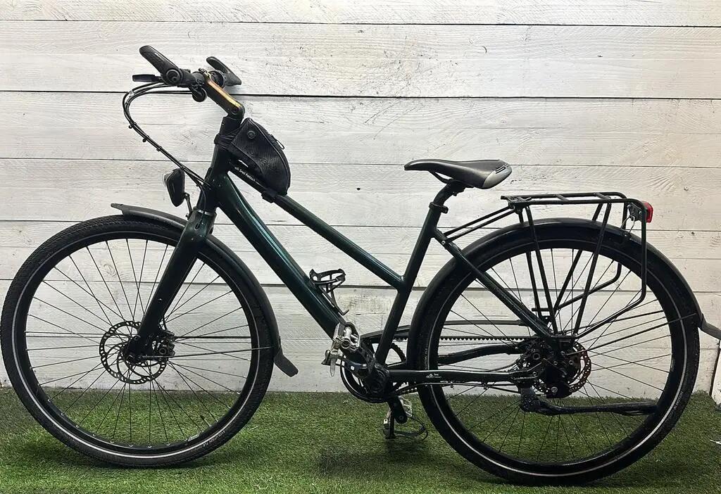 Second Life - Gereviseerd Jan Janssen stadsfiets bike, zwart 4/4