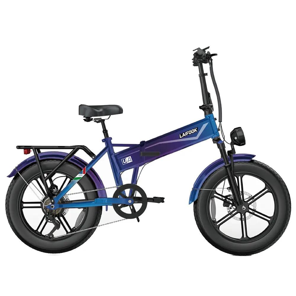 Електрически велосипед LAIFOOK V2 с гуми 20", мотор 250 W, 48V 18Ah, сгъваем