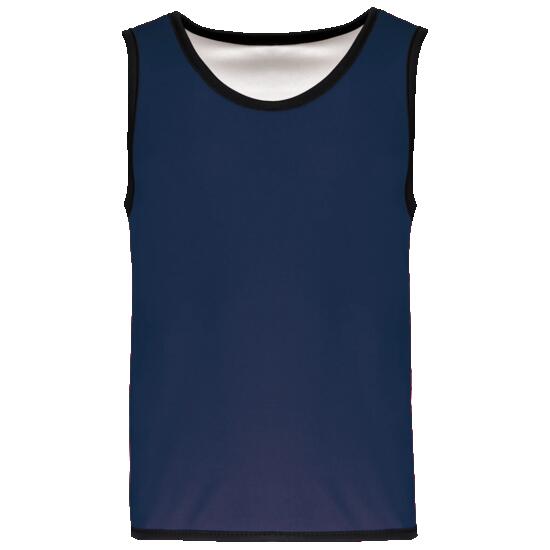 Chasuble de rugby réversible enfant - Sporty Navy / White - 10/14 ans