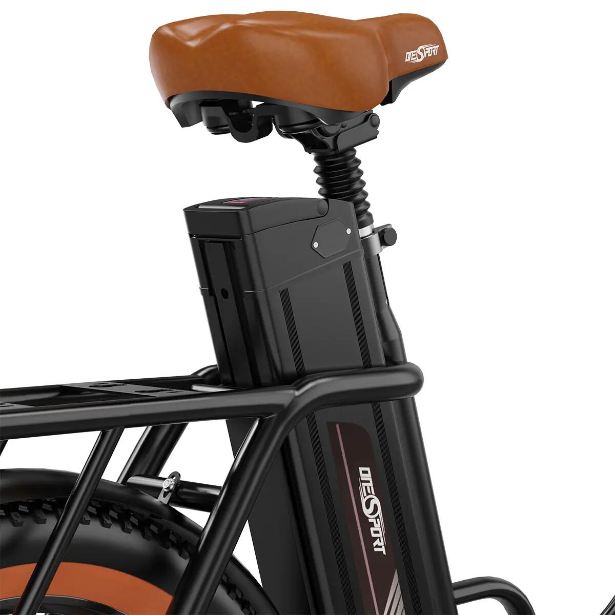ONESPORT OT16-2, 48V 17Ah, 250W, 20", elektrobicykel, APP Bluetooth 5/12