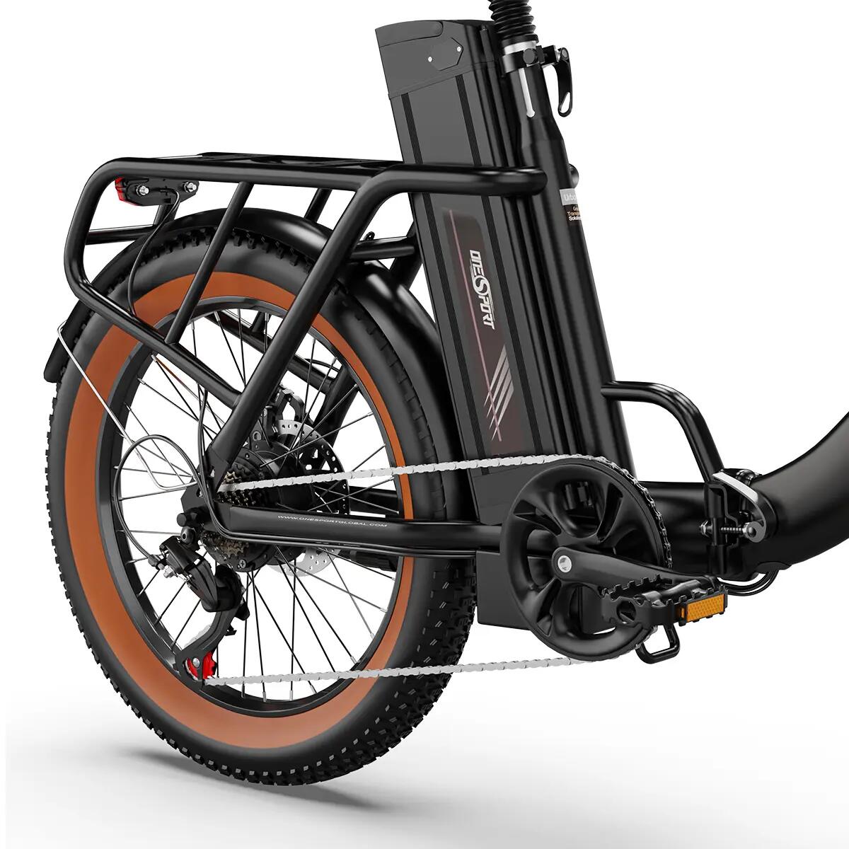 ONESPORT OT16-2, 48V 17Ah, 250W, 20", elektrobicykel, APP Bluetooth 10/12
