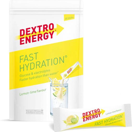 Fast Hydration Wildberry, 25 Sticks, hypotones Elektrolytpulver mit Zink
