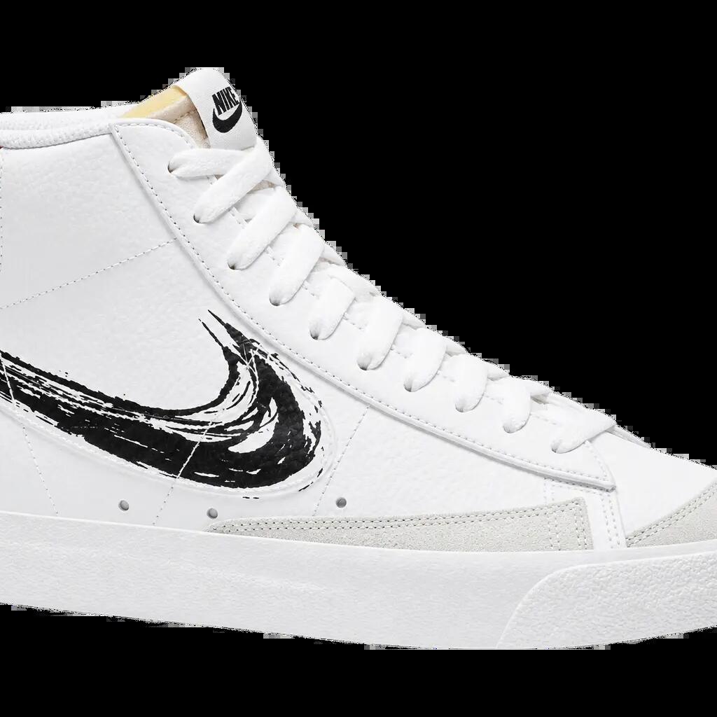 Herren - Nike Mid-Top-Sneaker - Blazer '77 - Weiß/Rot/Schwarz