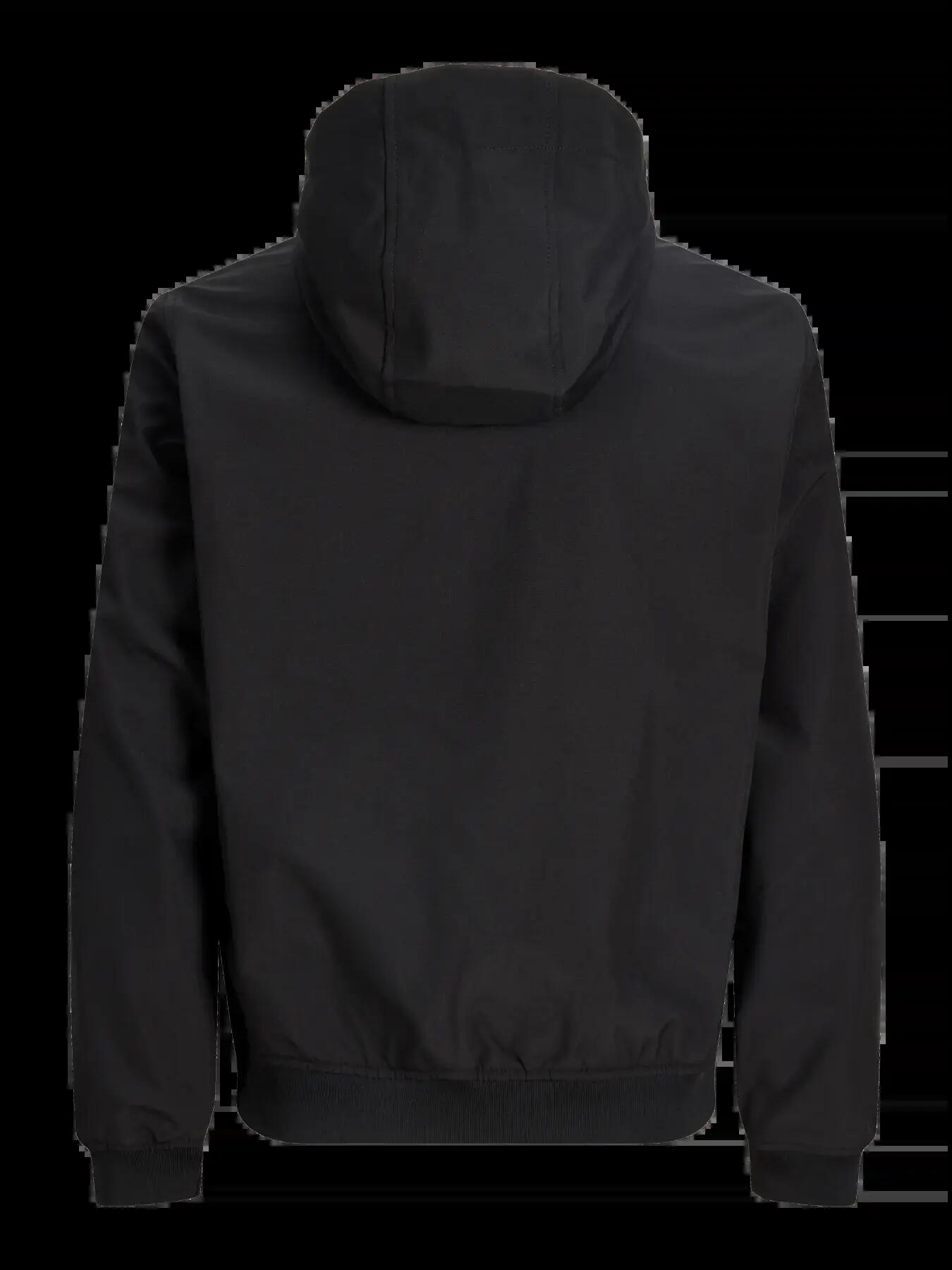 Herren Jacke Basic Schwarz 2/8