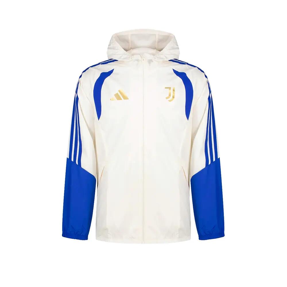 Veste de soccer adidas Juventus Tiro All Weather Beige 1/3