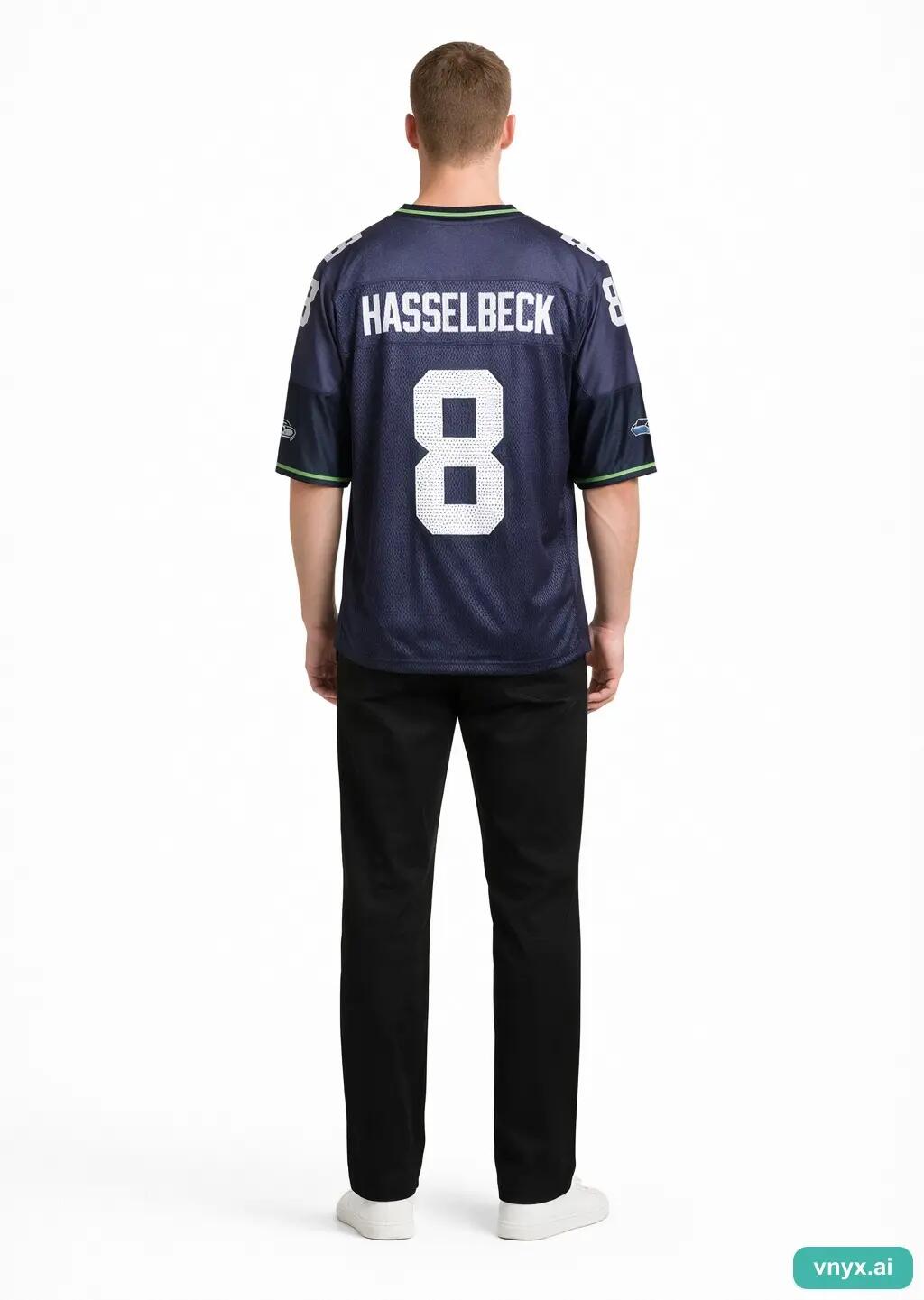 Second Life - Vintage NFL Dark Blue Jersey Men XL 4/5