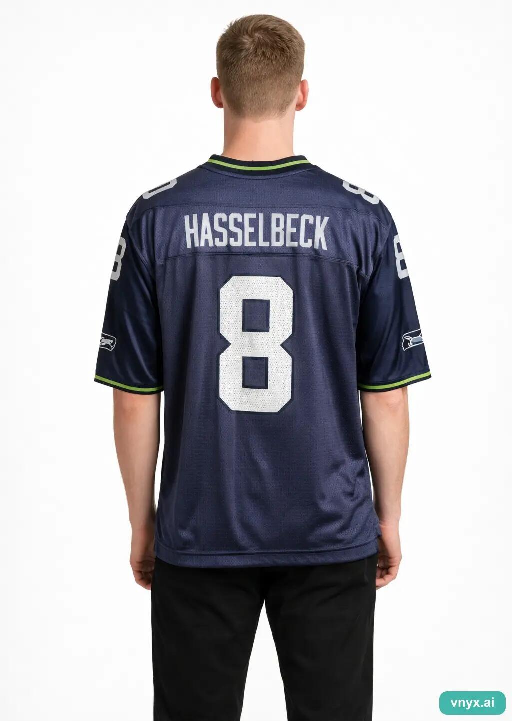 Second Life - Vintage NFL Dark Blue Jersey Men XL 2/5