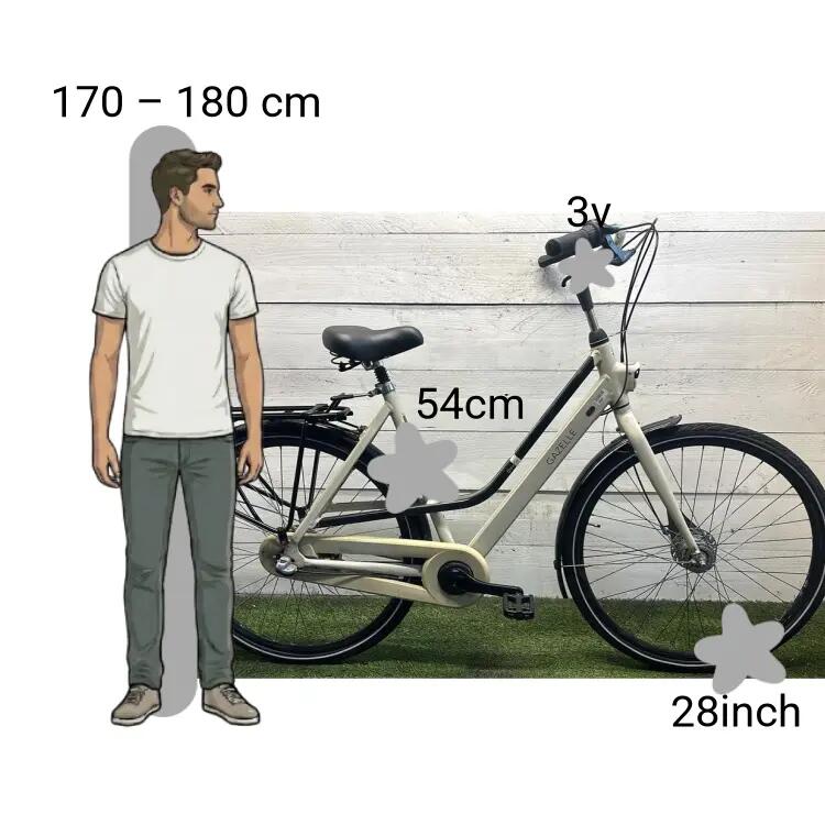 Bicicletta usata Gazelle City Go 2/4