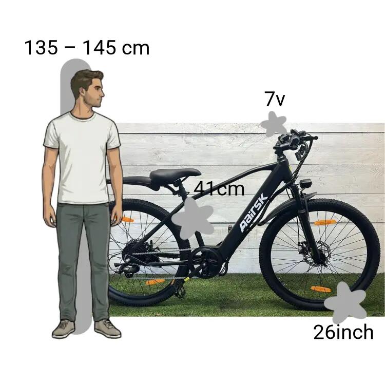 Vélo d’occasion Aairsk GT300 Elektrische Mountainbike 2/4