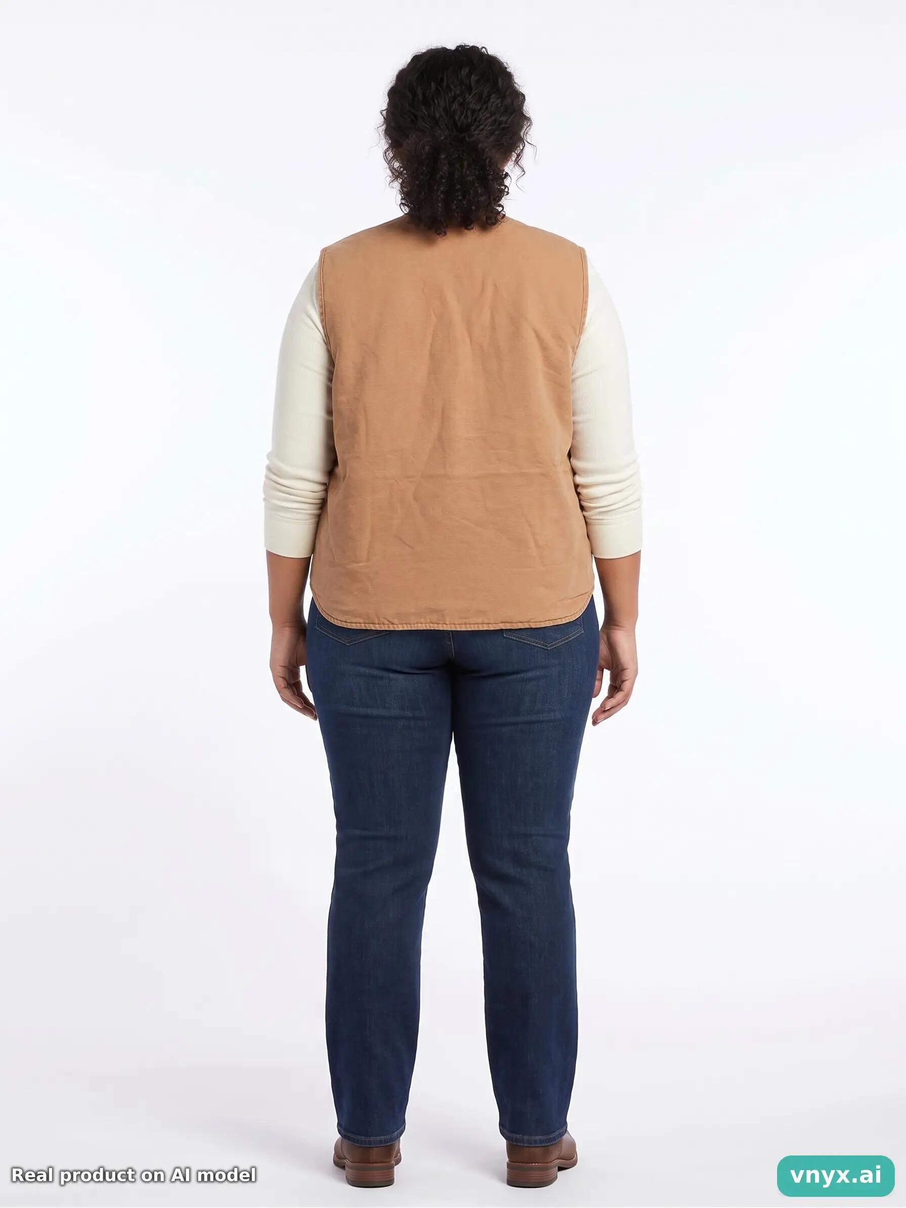 Second Life - Carhartt Vest in Brown size XL Fleece Vest 4/5