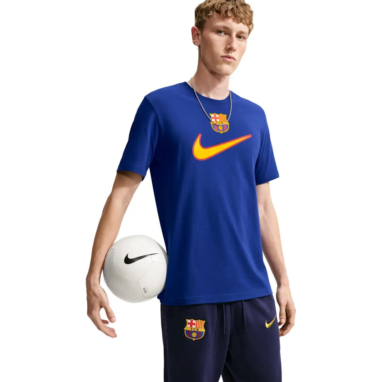 Męska koszulka Nike FC Barcelona Swoosh do treningu 3/3