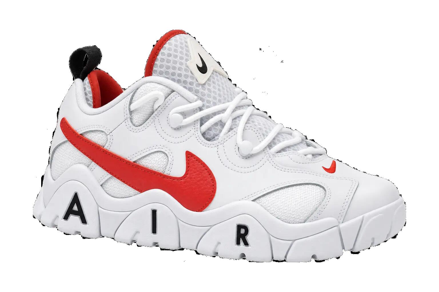 Heren - Low-top-sneakers - Air Barrage Low - Wit/Zwart/Orange 1/1
