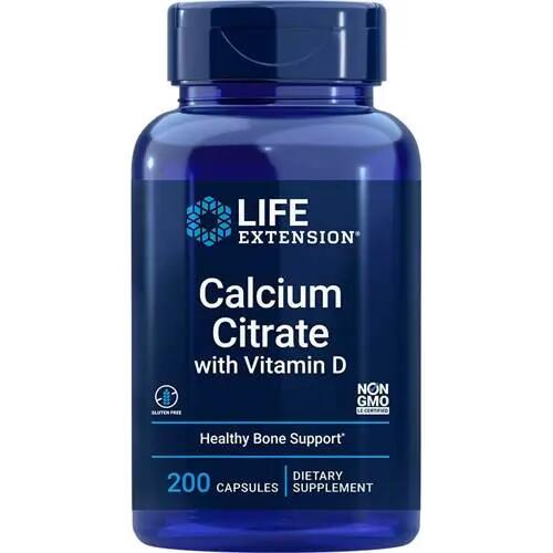 Vitamine și minerale Calcium Citrate With Vitamin D 200 buc
