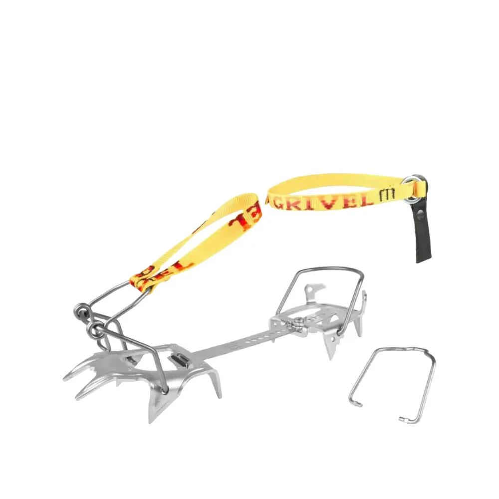 Crampons Grivel Ski Race Ski-matic 2.0 Cinza/Amarelo 2/2