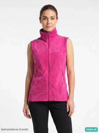 Second Life - Vintage Columbia Sportswear Fuchsia Fleece Vest Women M