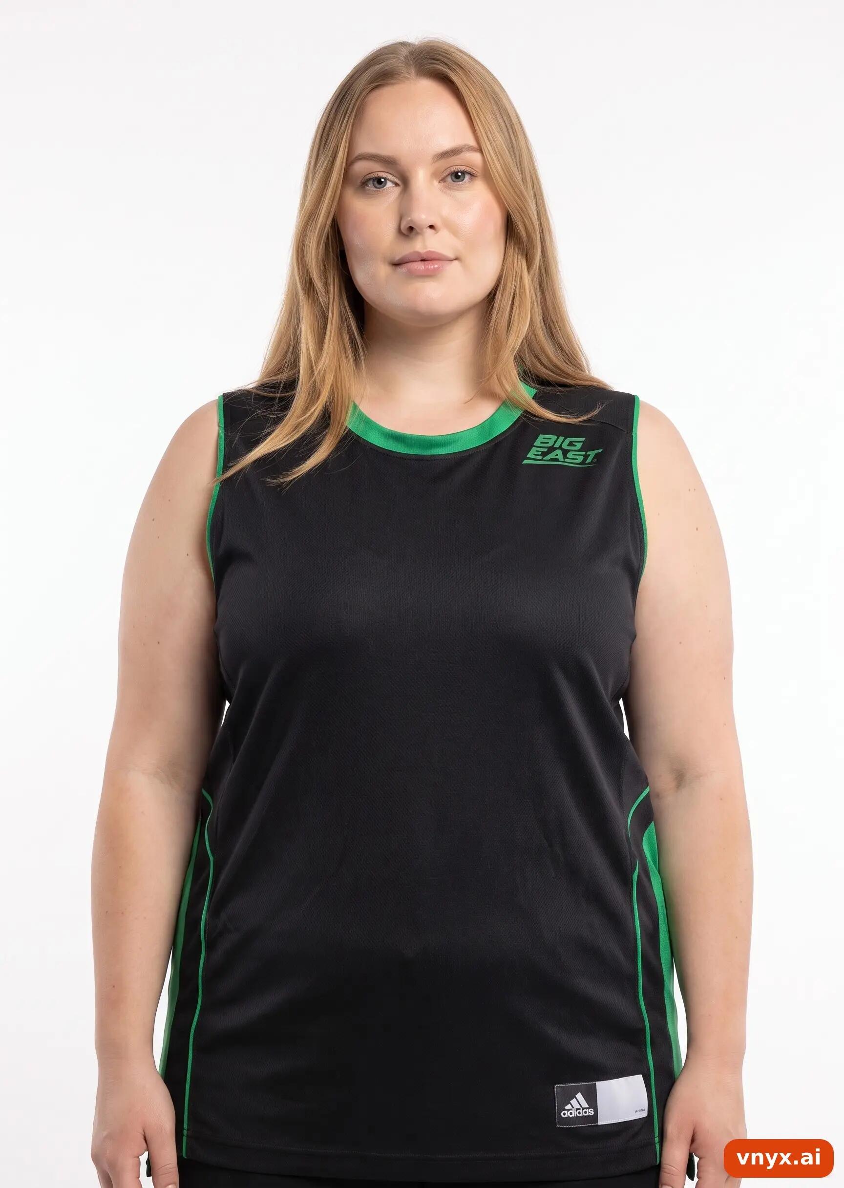 Second Life - Vintage adidas Black & Green Trim Jersey Women XL 5/5