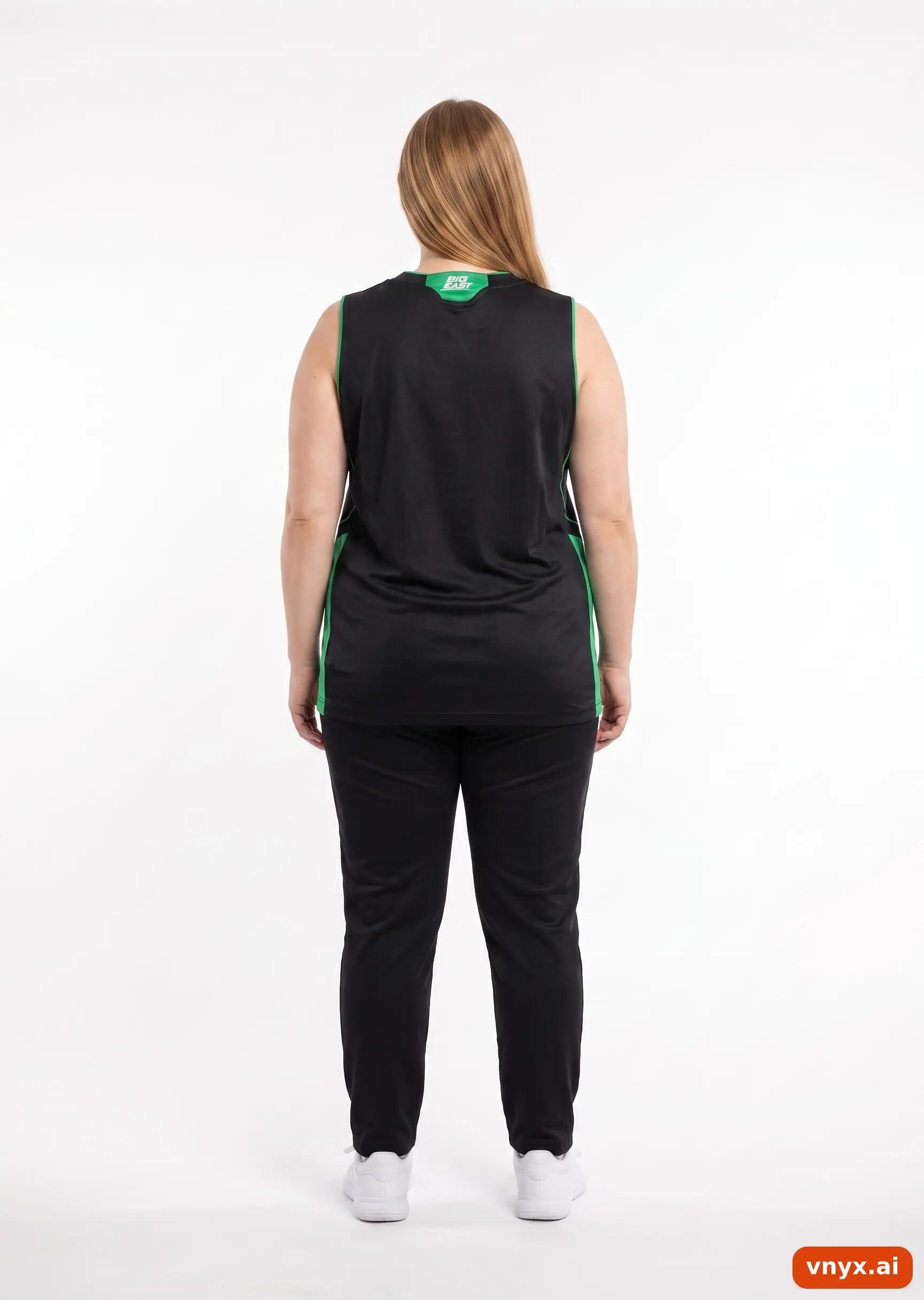 Second Life - Vintage adidas Black & Green Trim Jersey Women XL 4/5