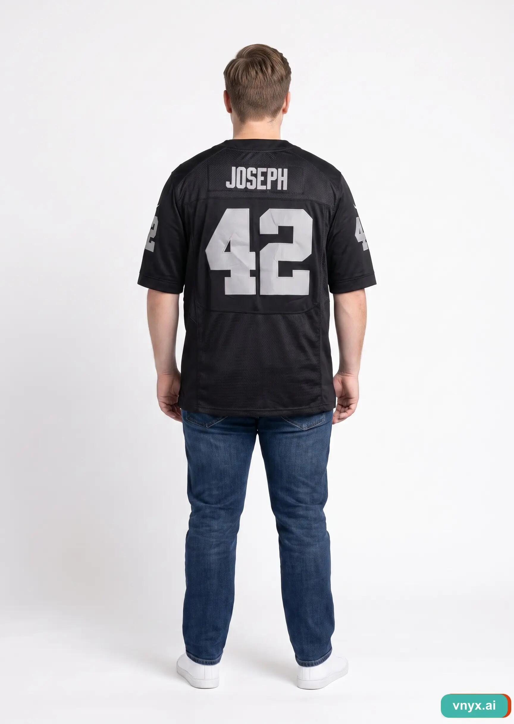 Second Life - Vintage NFL Black Jersey Men XXL 4/5