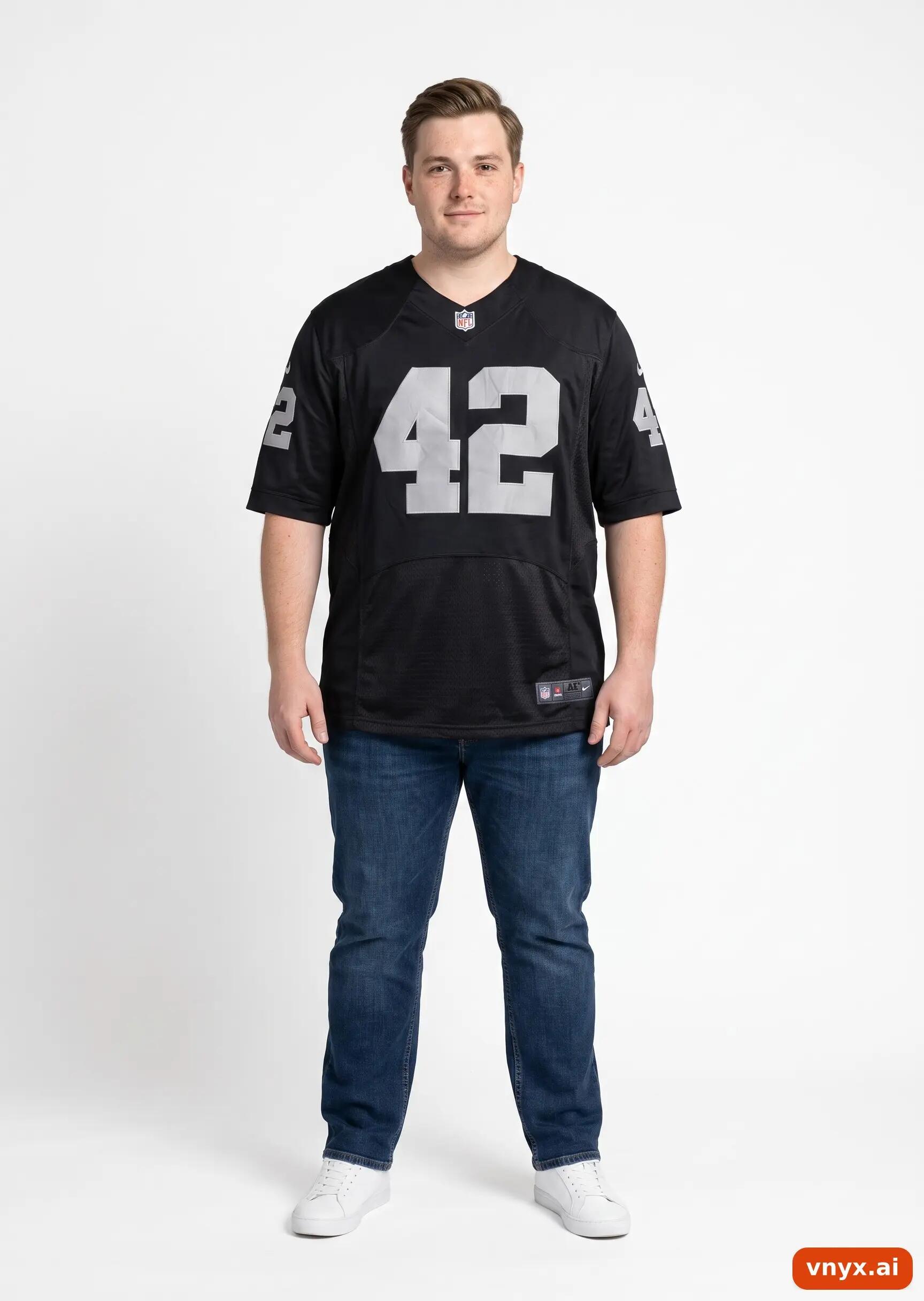 Second Life - Vintage NFL Black Jersey Men XXL 3/5