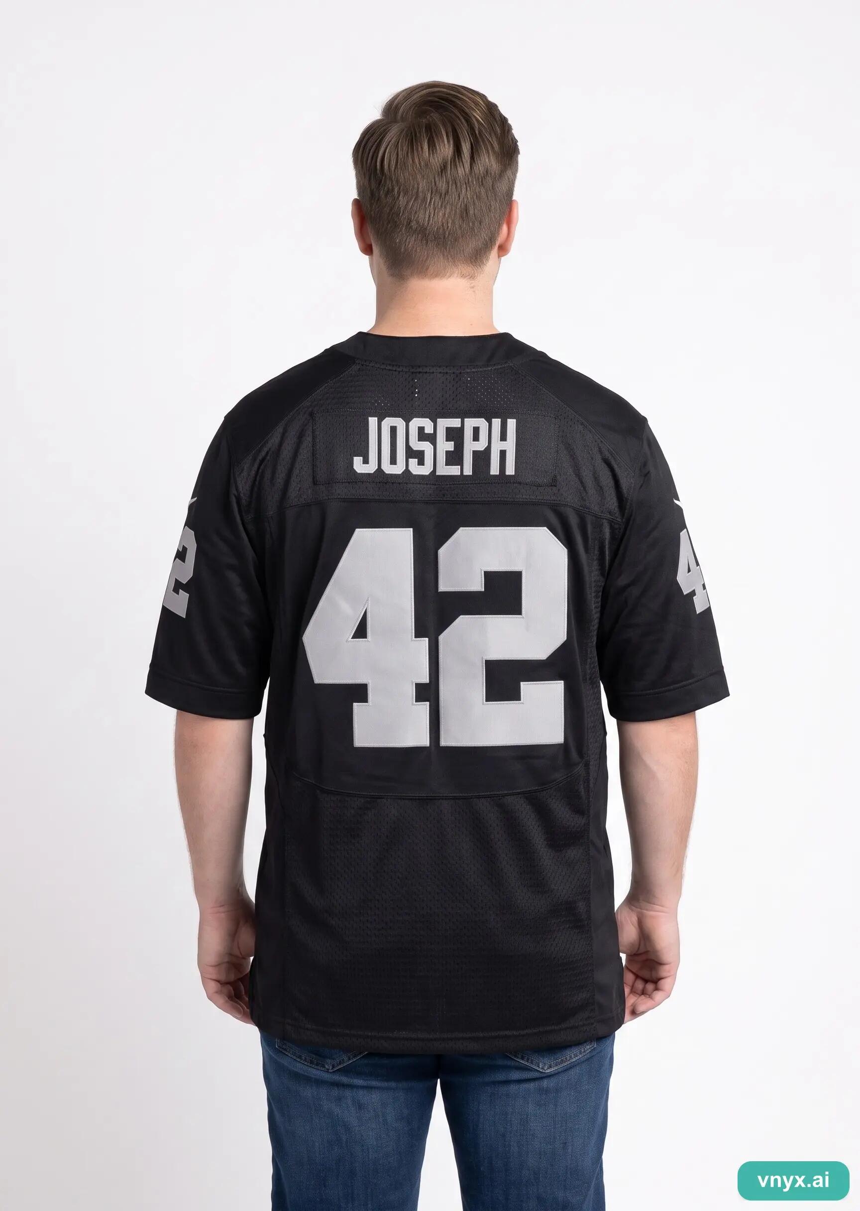 Second Life - Vintage NFL Black Jersey Men XXL 2/5