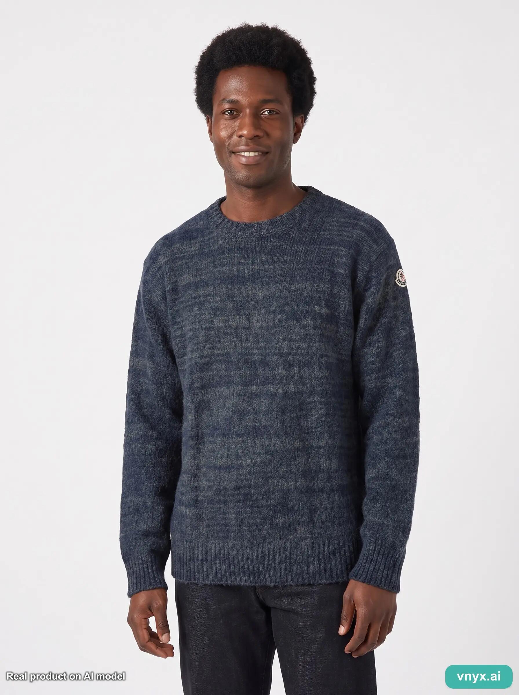 Second Life - Moncler Dark Blue Sweater Men XL 4/5