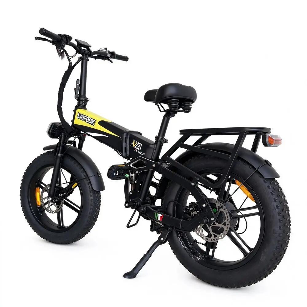 Elektrický bicykel LAIFOOK V2 Pro, motor 500W, 48V 20Ah, 8 rýchlostí, skladací 3/10