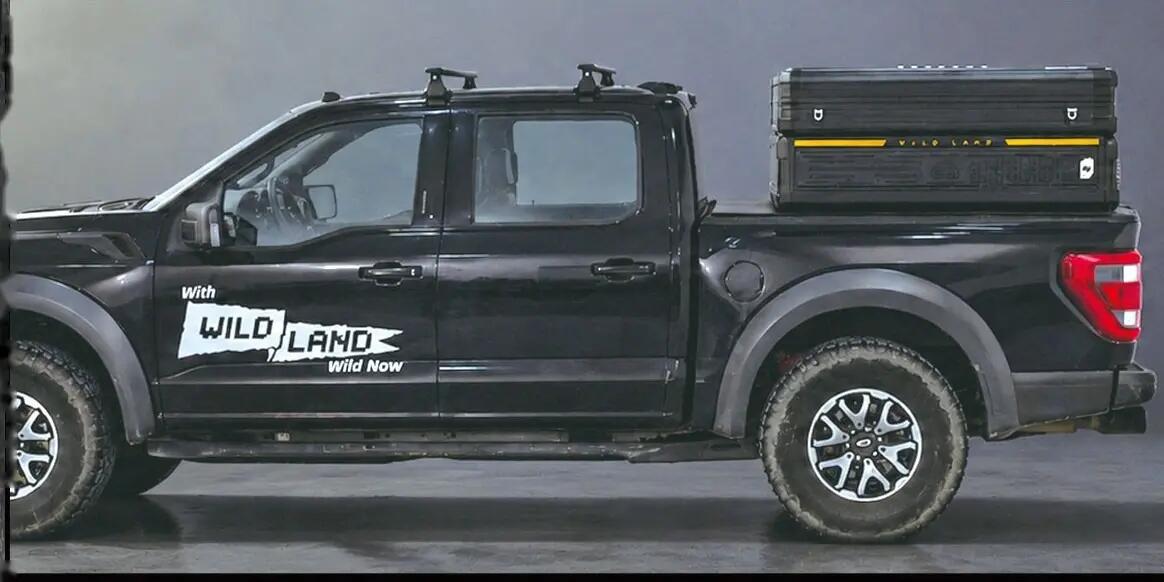 Campingopstelling voor pick-up - WILDLAND TRUNK S 8/8