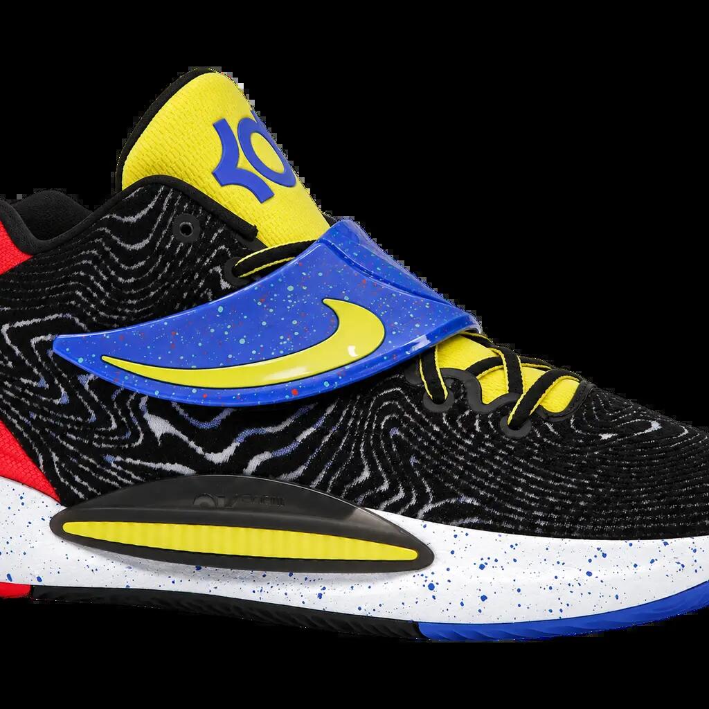 Pánske basketbalové topánky Nike KD 14 – pop art, viacfarebné