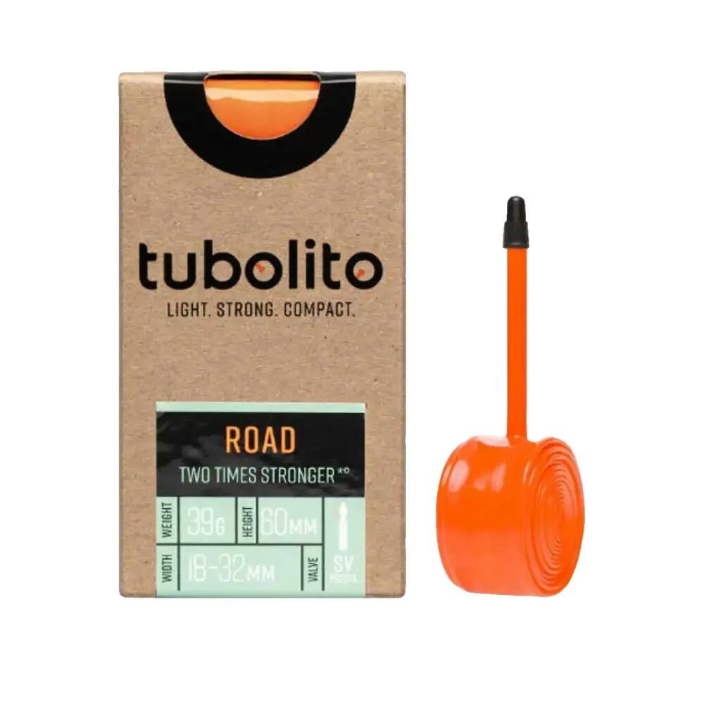 Vélo de route Tubolito Chambre à air Presta 42 mm Laranja 2/6