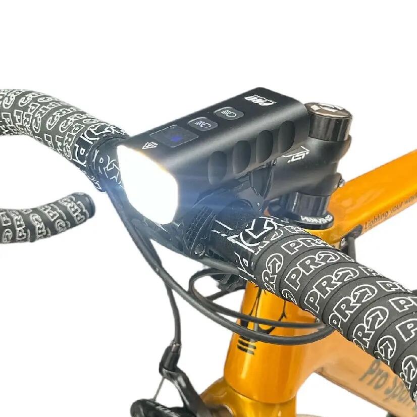 Set di luci per bicicletta luce anteriore e posteriore LED 1800 e 250 lumen 4/15