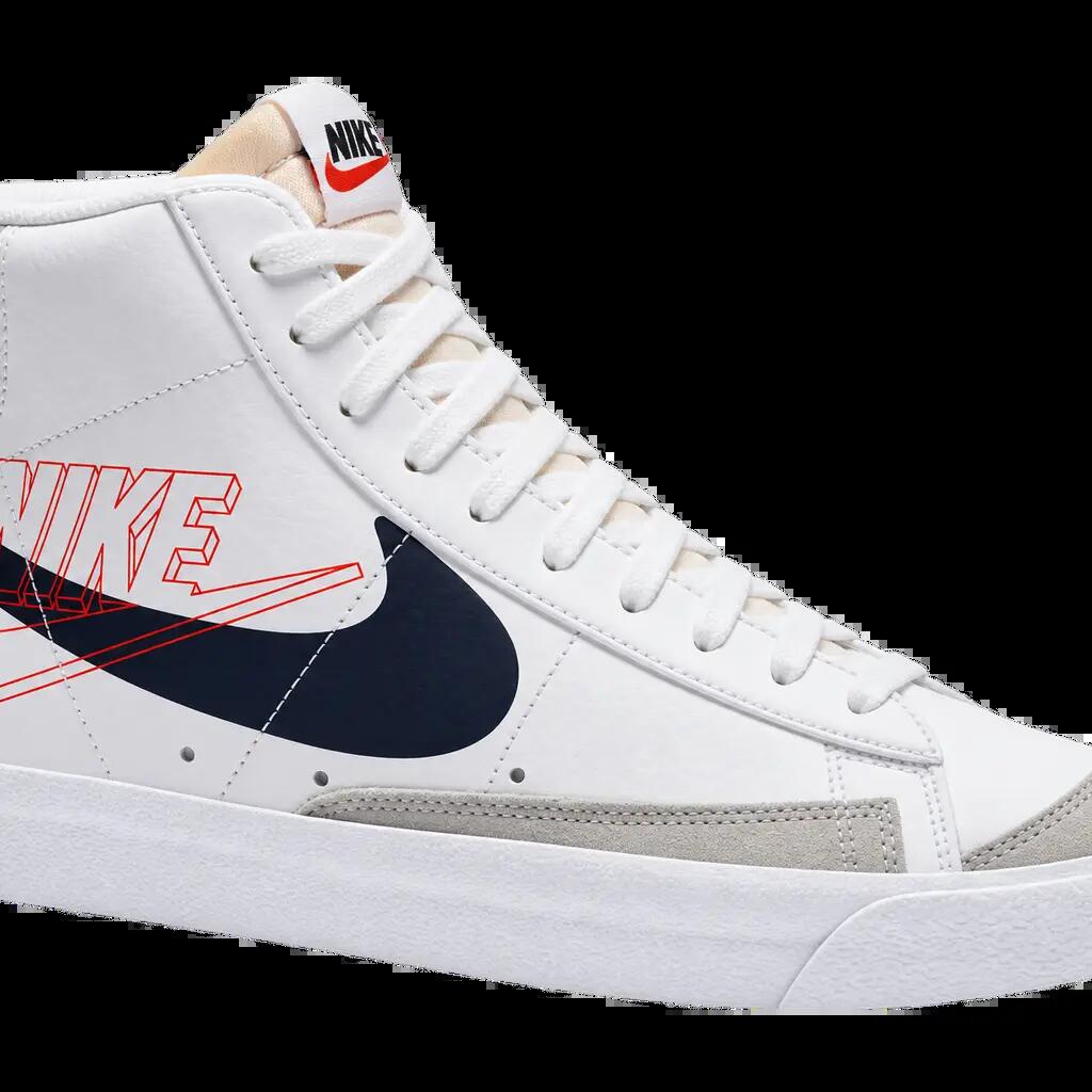 Pánske tenisky strednej výšky - Nike Blazer Mid 77 Vintage - viacfarebné