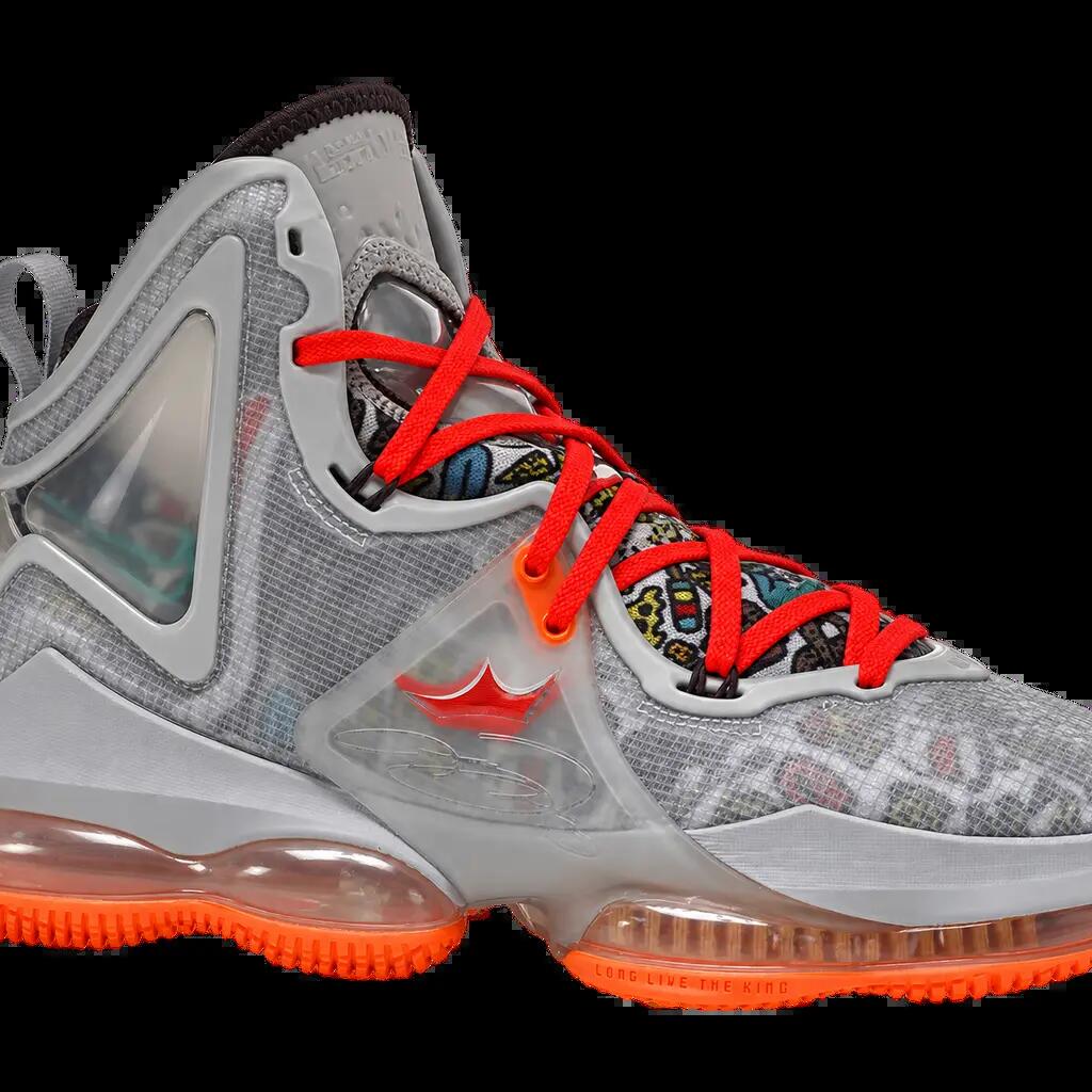 Pánske - basketbalové topánky - Nike LeBron 19 - Fast Food - viacfarebné.
