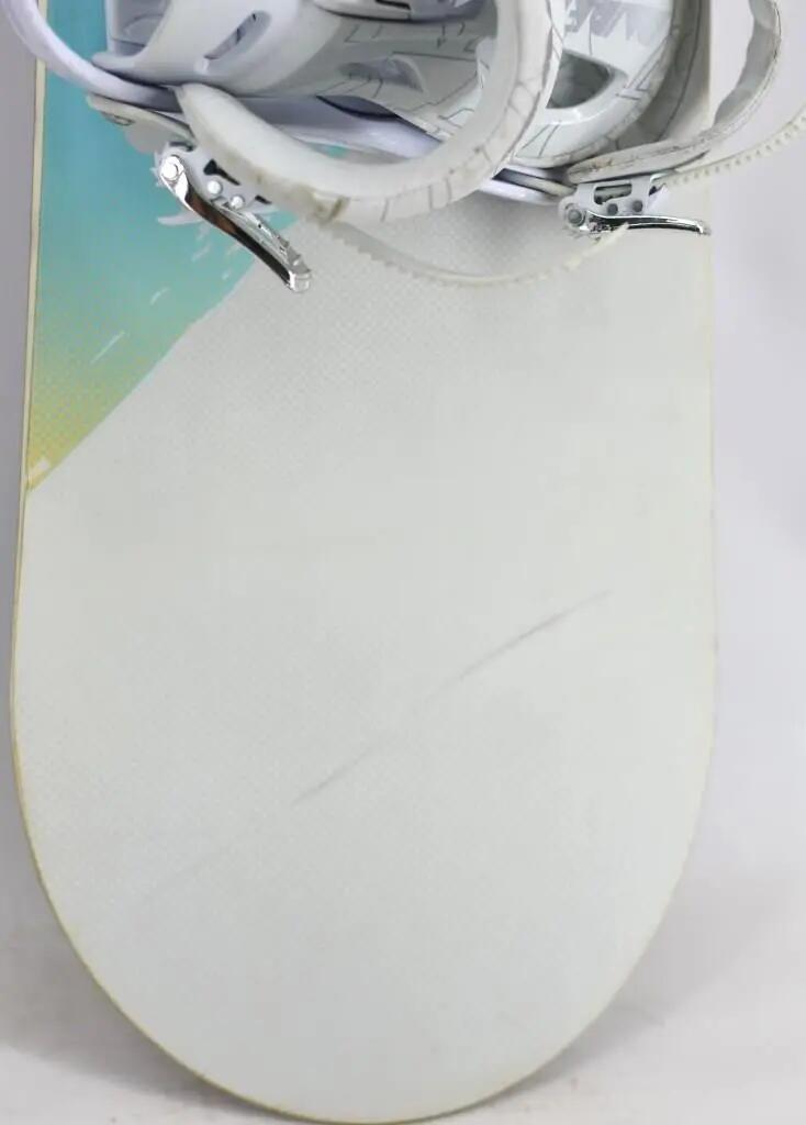 Second Life - Deska snowboardowa Nitro Lectra 146 cm + wiązania  stan dobry 3/9