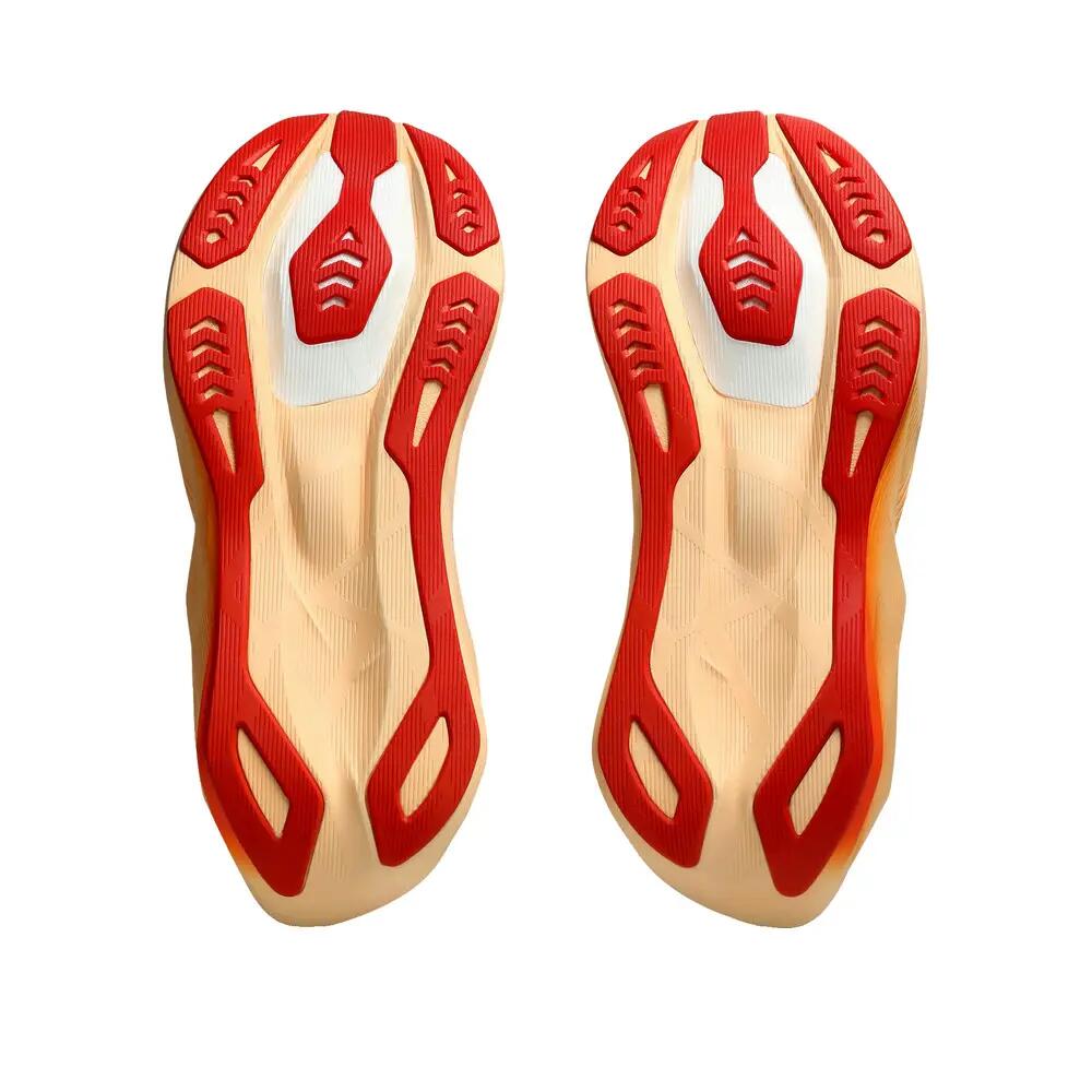 Zapatillas de running ASICS Novablast 6 Blanc/Orange 7/7