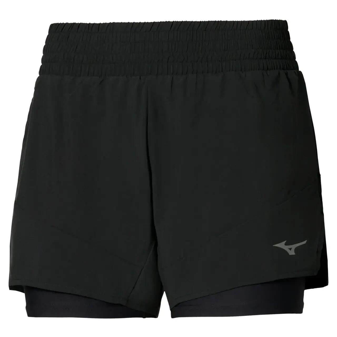 Short 2 en 1 femme Mizuno Active 1/2