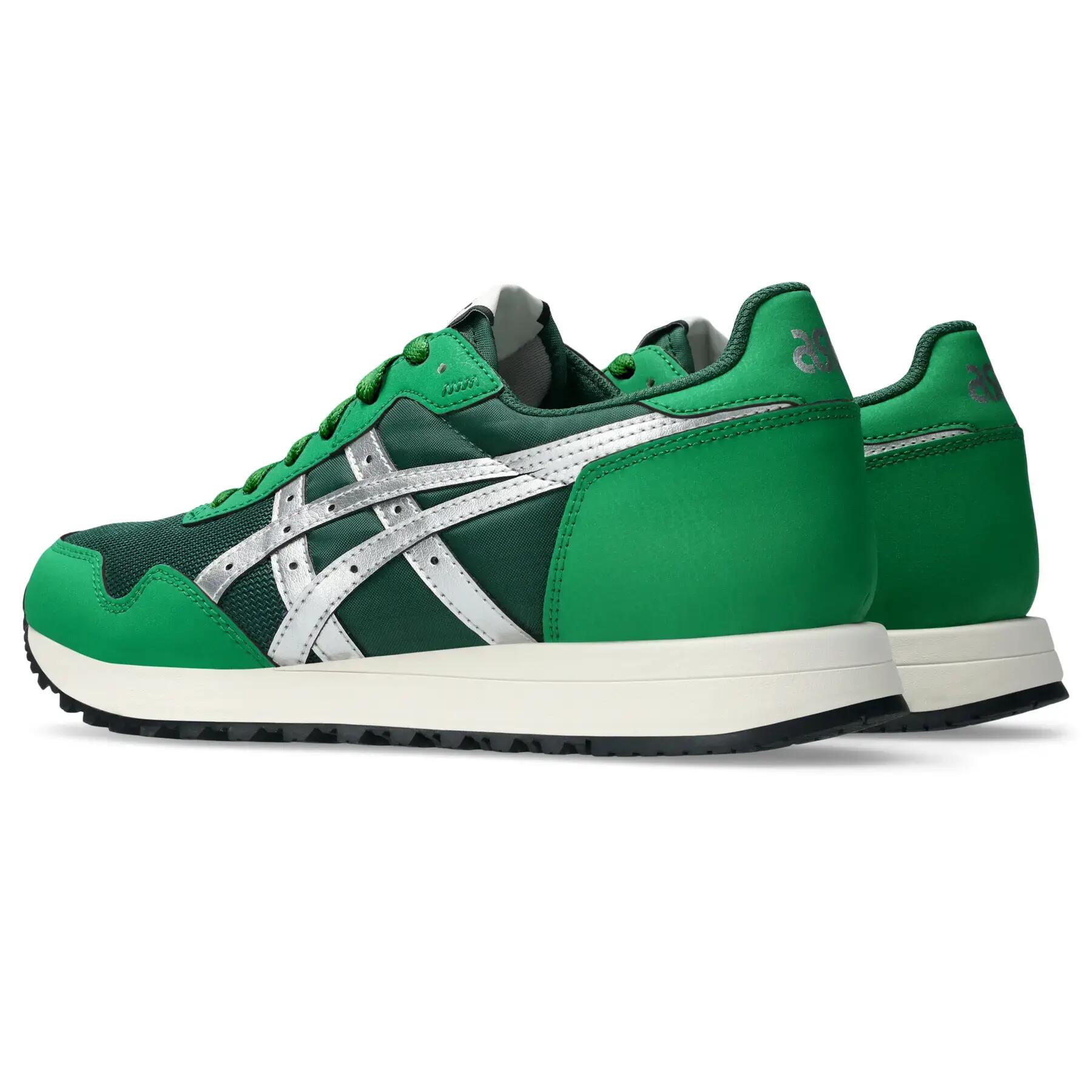 ASICS Tiger Runner II Groene/Zilver 5/7