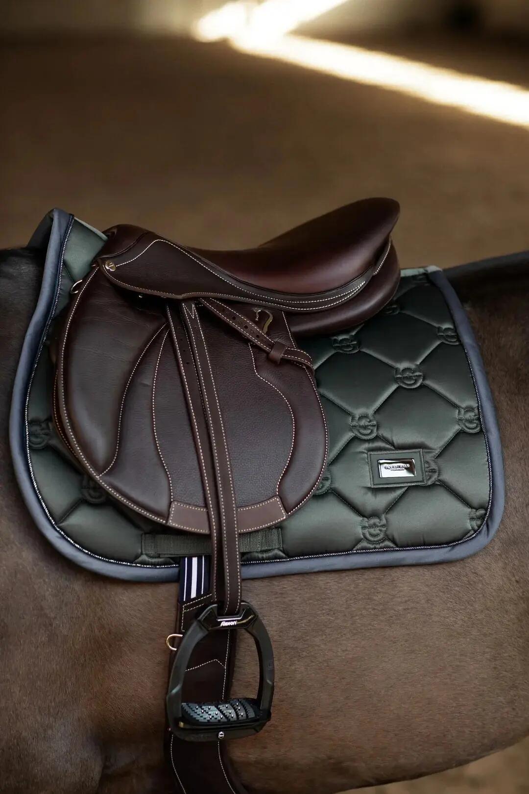 Tapis de selle Avenue green MIXTE - EQUESTRIAN STOCKHOLM 3/5