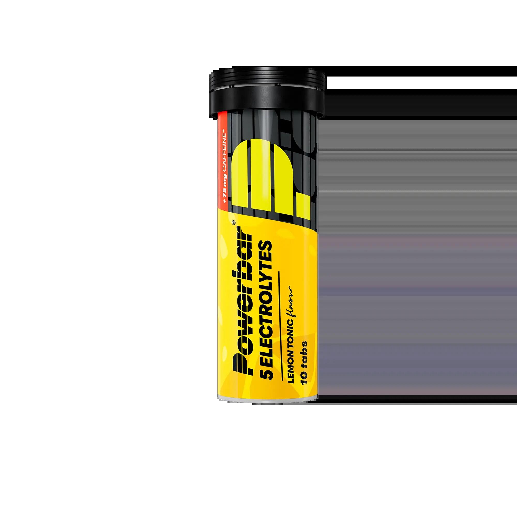 Tubo 5 Electrólitos 10 Unidades - limão PowerBar 1/5
