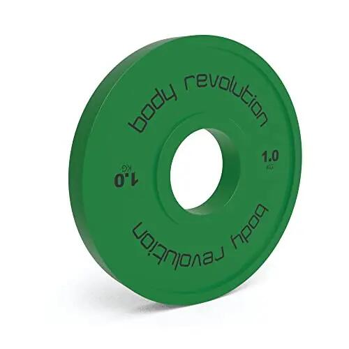 Conjunto completo de anilhas fracionadas de 5 kg 5/6