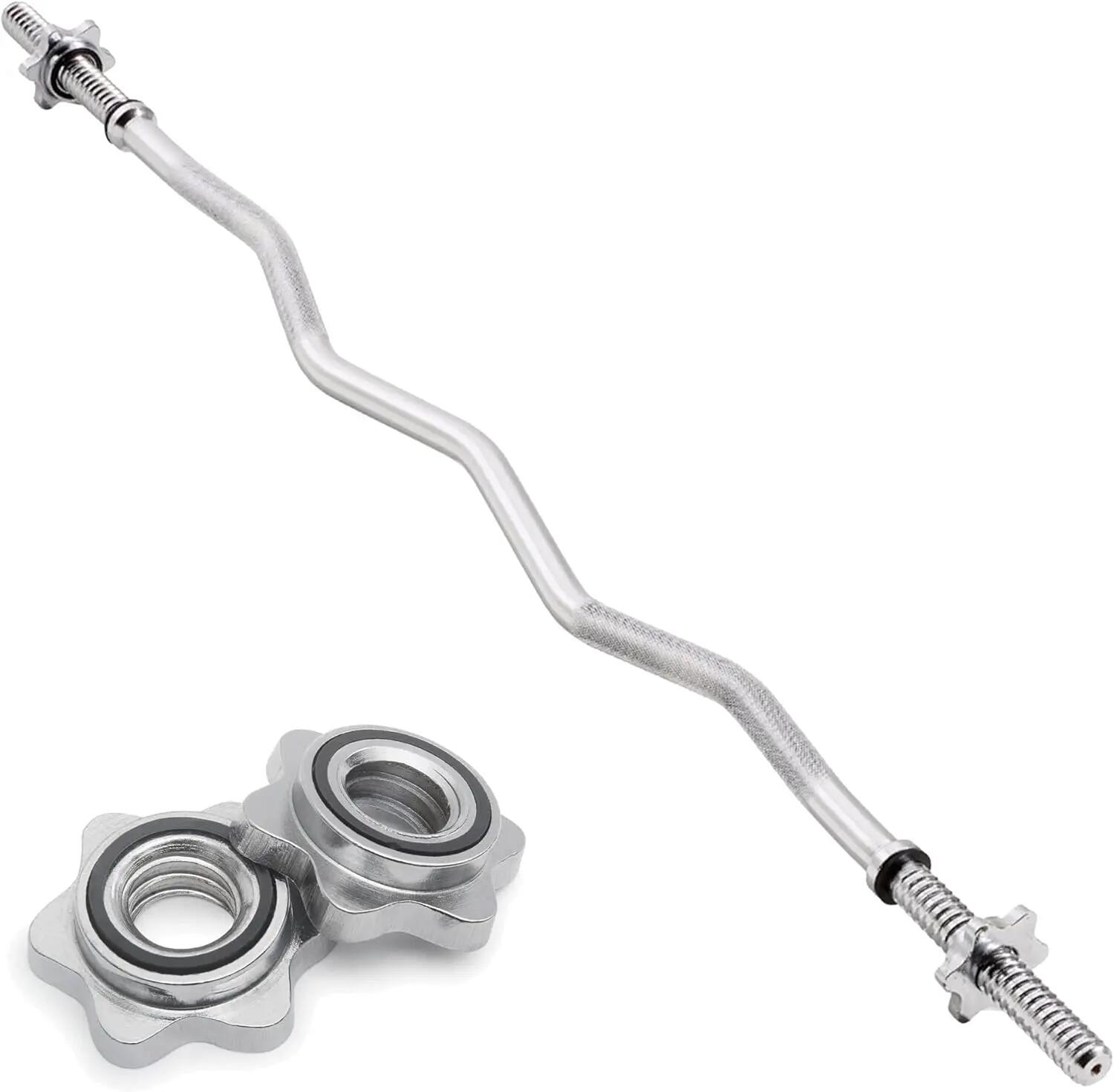 Barra Body Revolution EZ de 1" com presilha de rosca de 1,2 m 1/6