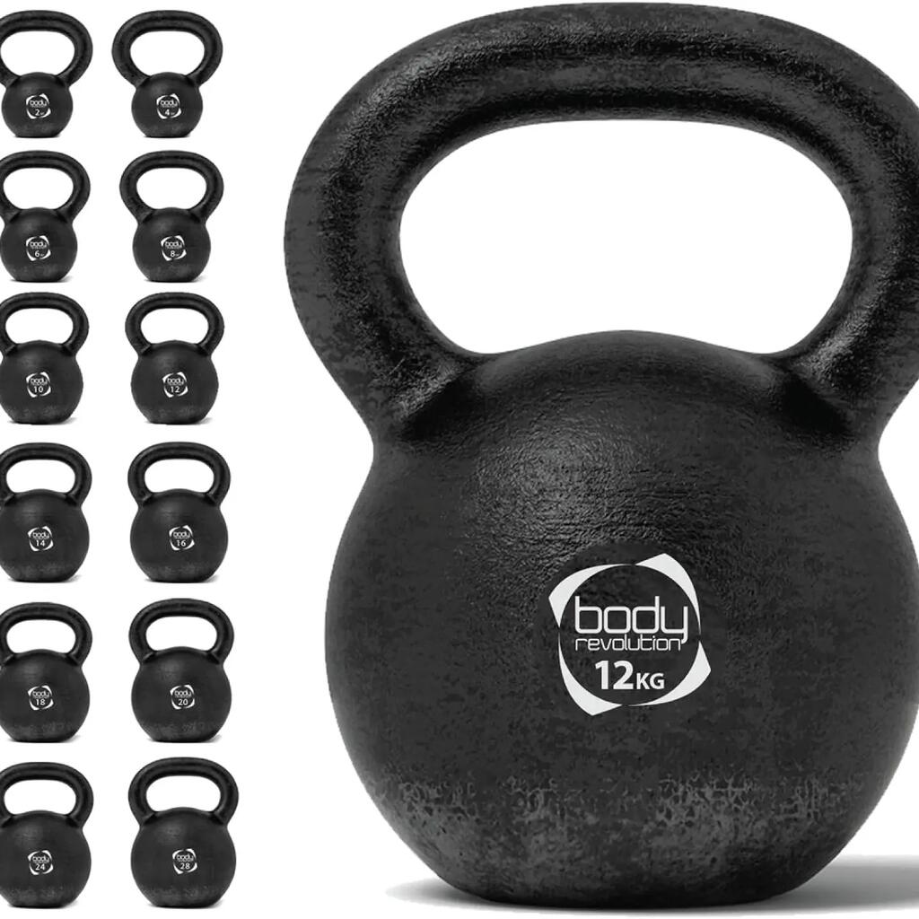 Liatinové kettlebelly Body Revolution 12 kg