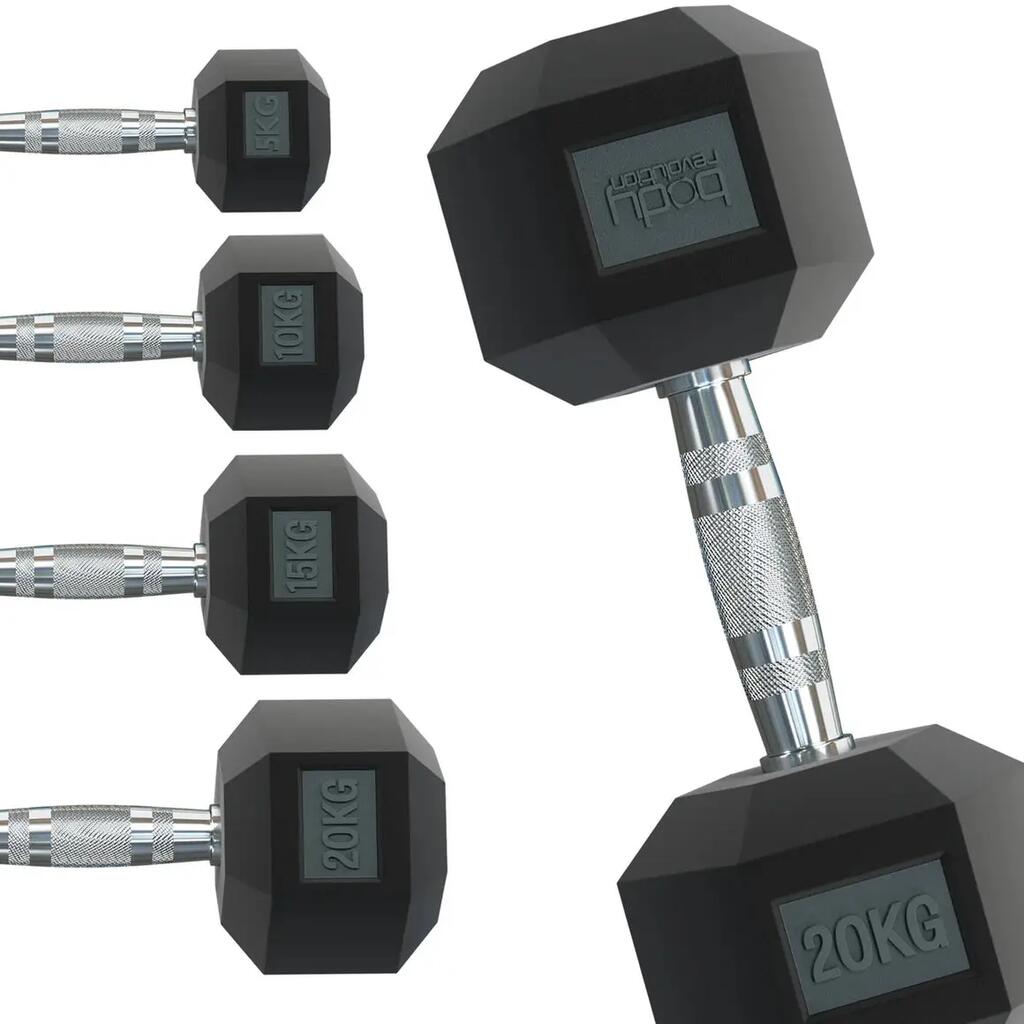 Činky Body Revolution Hex 20 kg pár