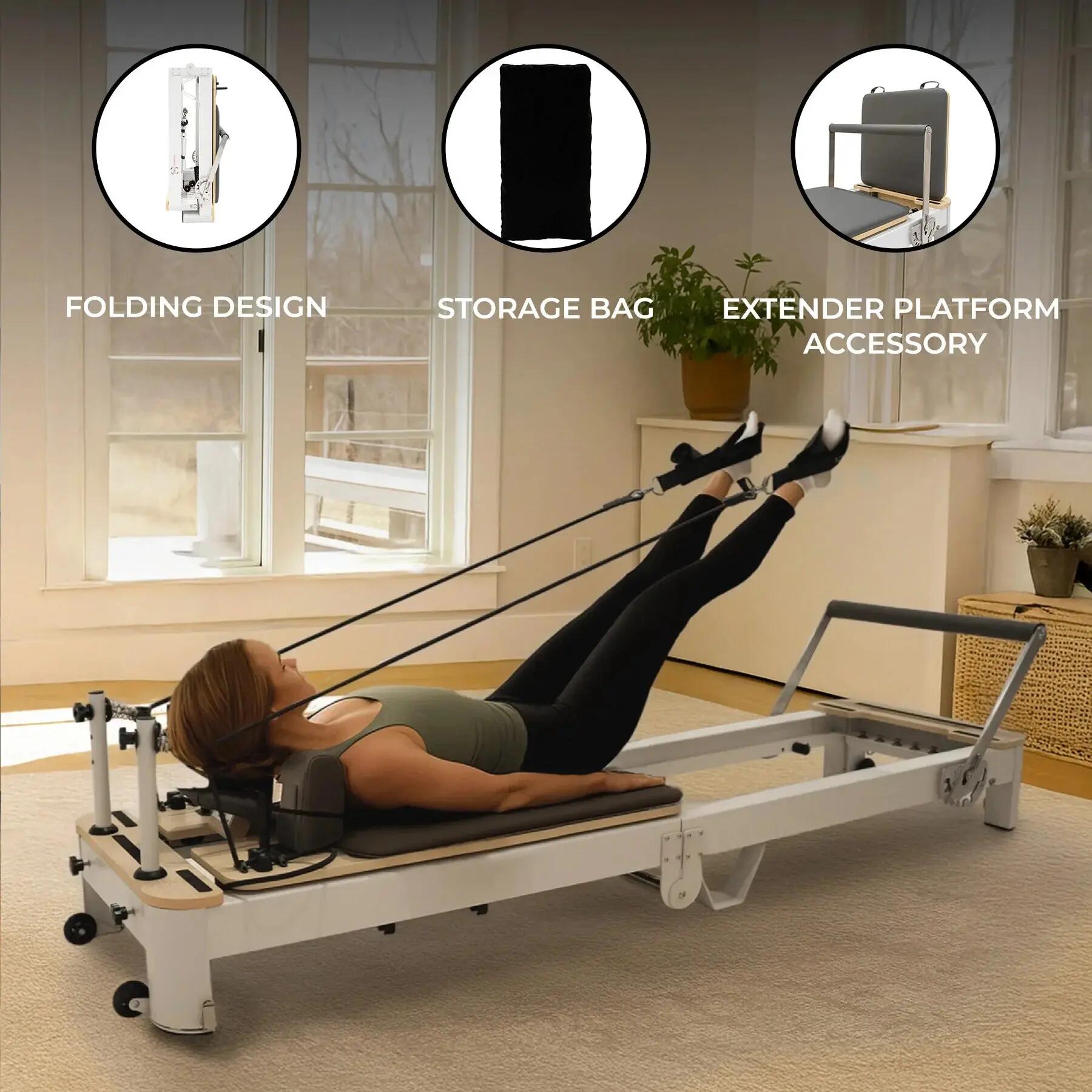Pilates Reformer Machine - Aluminium 2/5