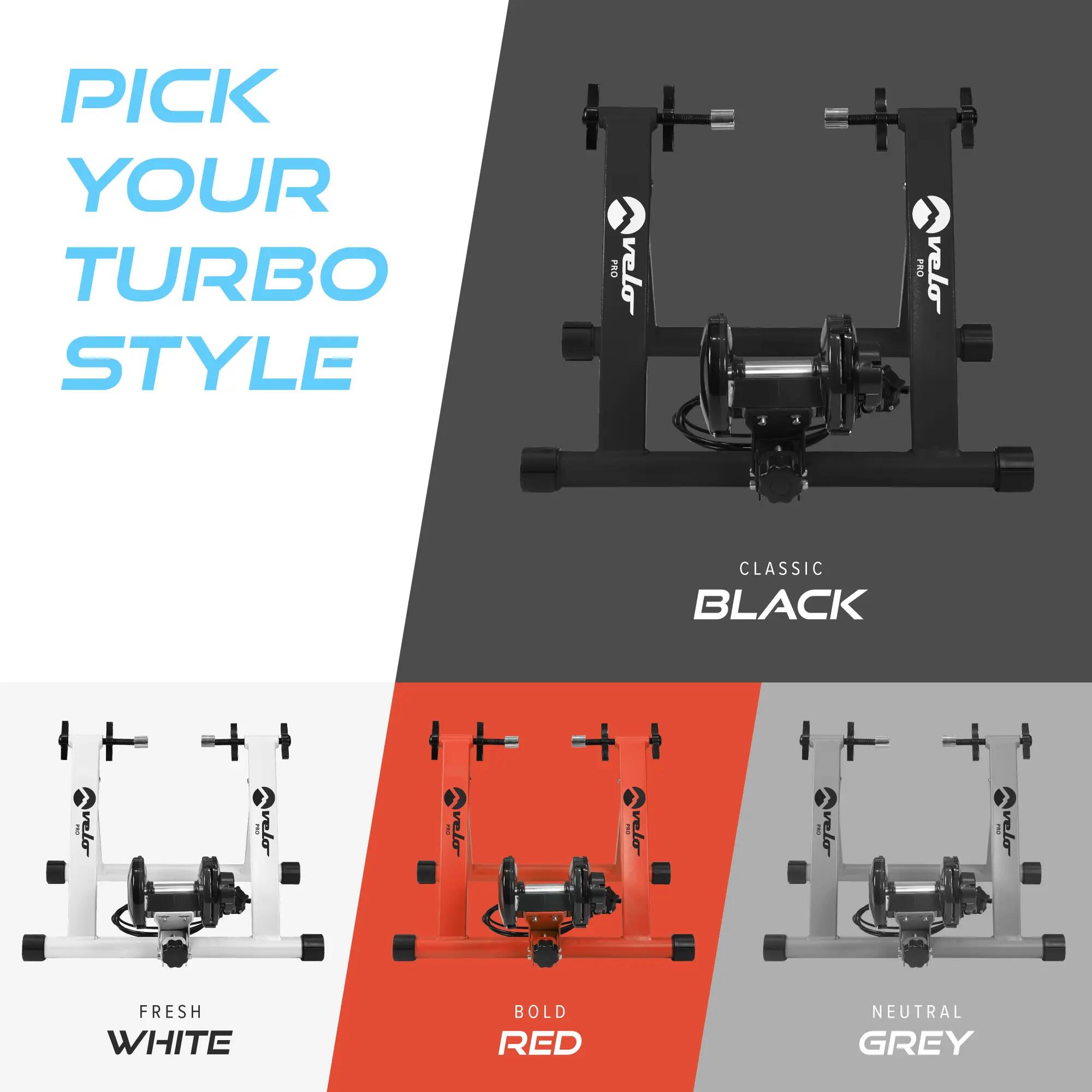Body Revolution Support d'Entraînement Magnétique pour Vélo - Blanc 3/6