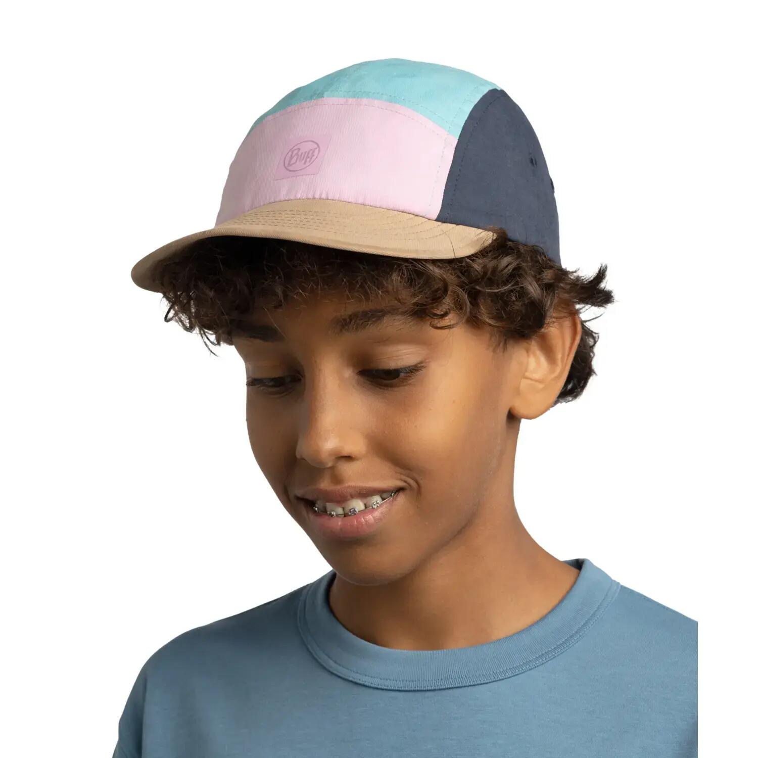 Gorra 5 Panel Venture Cap Unisex Buff Azul oscuro ÚNICA 3/7