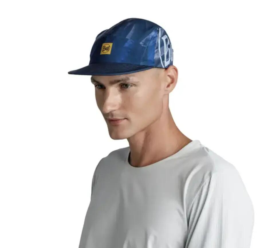 Boné 5 Panel Go Cap Logo Arius Blue corrida Unisex Azul Buff 3/6