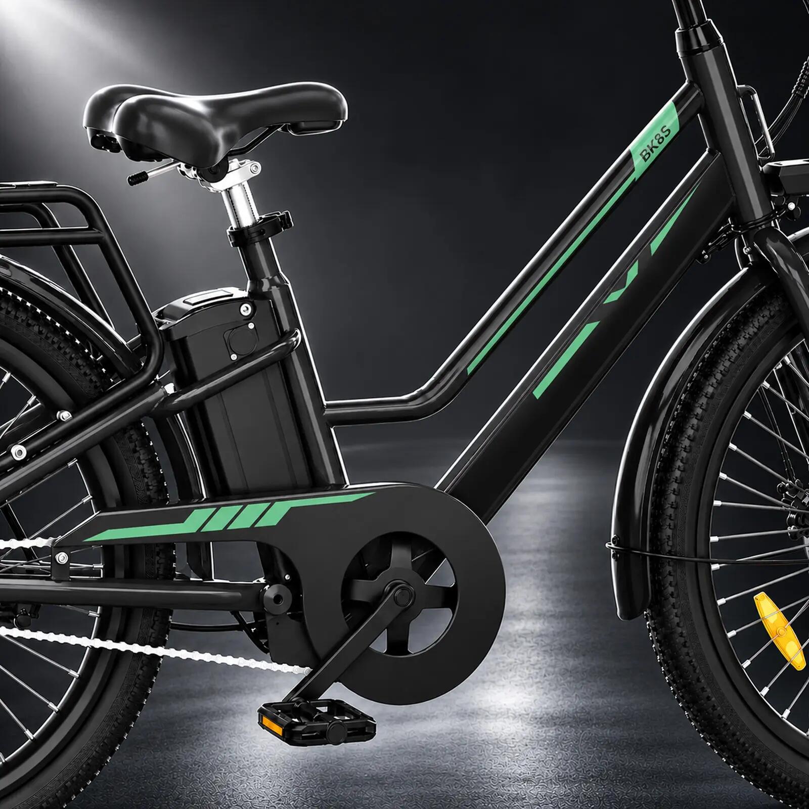 Vélo électrique urbain 27,5" VAE 36V 12Ah 100km Vélo de ville électrique BK8SL 2/8