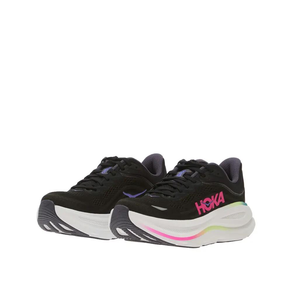 Scarpe da corsa - Su strada - Donna - Bondi 9 - Nero, bianco e rosa 5/7